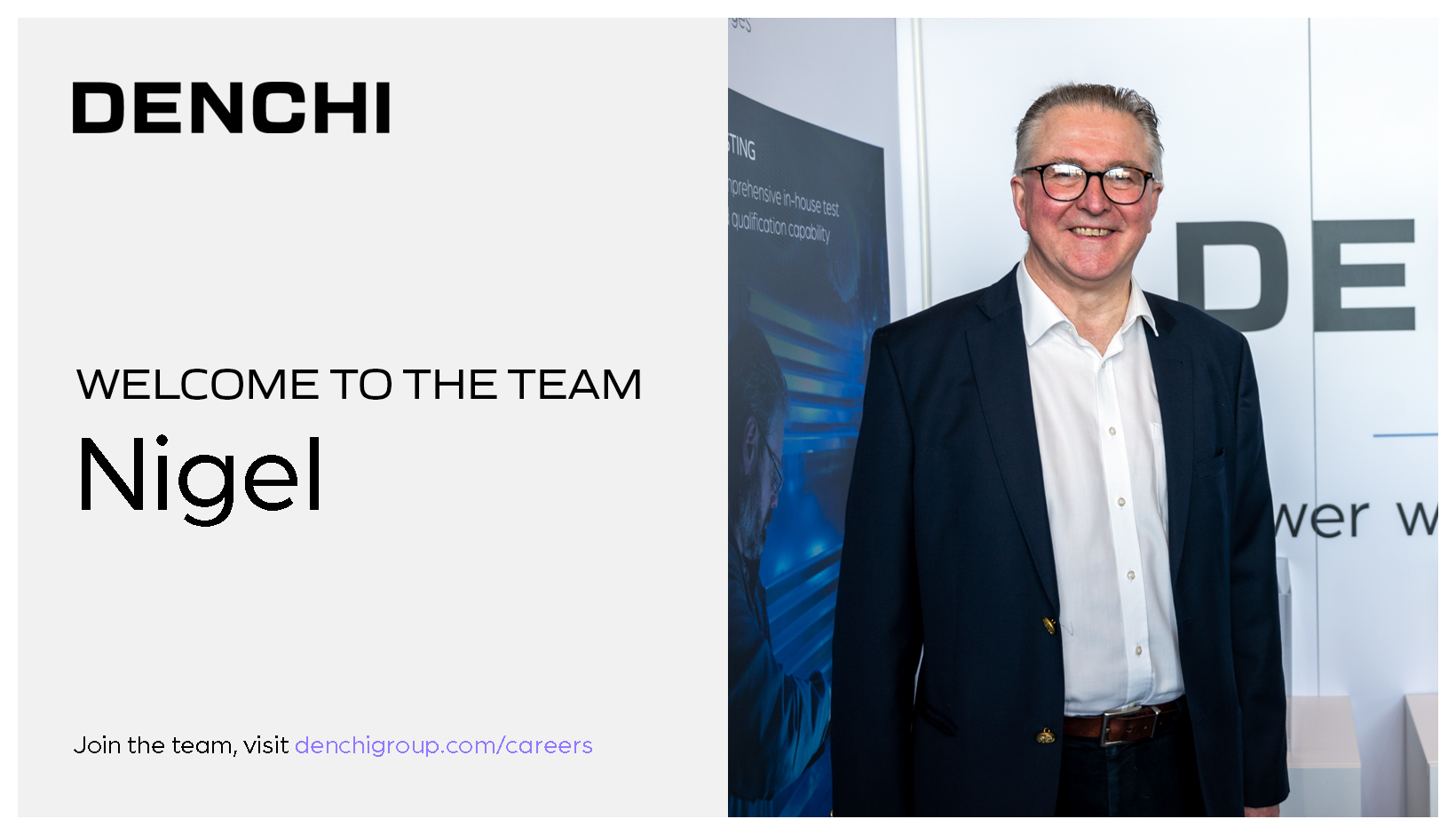 Nigel Scott announced as the new CEO of Denchi